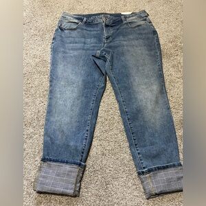 New Maurices mid rise denim flex jegging skinny jeans With Stretch Size 24W